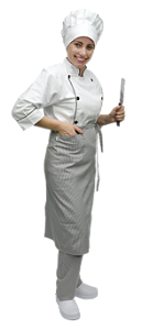 Avental de Cintura Xadrez