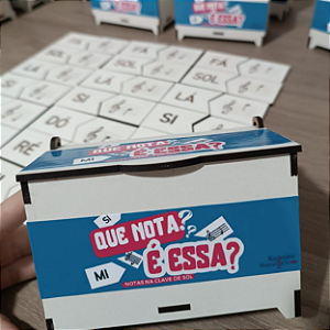 Jogo em MDF: Que nota é essa?
