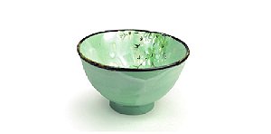 Tigela Verde Porcelana