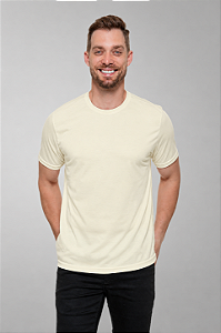 Camiseta Masculina PV Malha Fria Bege Areia