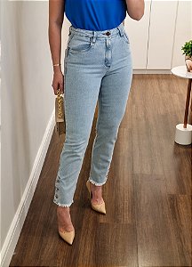 Calça jeans cigarrete Alicia
