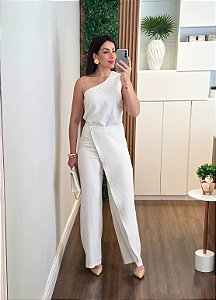 Conjunto calça transpasse