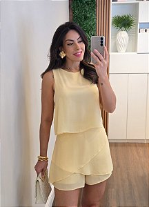 Macaquinho fluído amarelo (Slim)