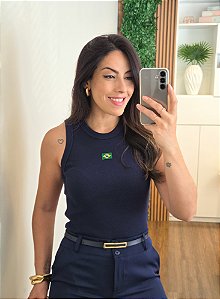 Regata Brasil Canelada Marinho