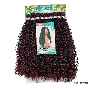 Cabelo Cacheado Bio Vegetal Sleek 320gr 80cm Envio Imediato - R