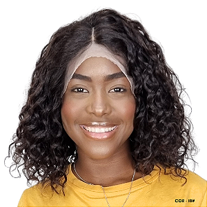 Lace Front Humana Masha Cacheada - Modern Girl (Cor 1B)