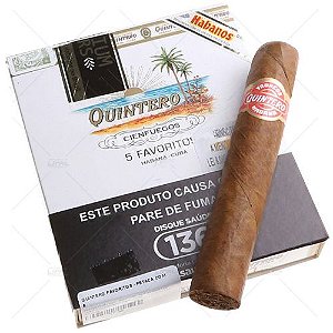 Charuto Quintero Favoritos PTC C/ 5 Unidades