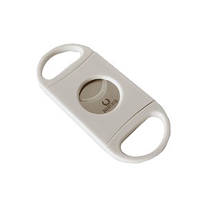 Cortador de Charutos Plástico Lâmina Dupla Basic Nerone Branco Un.