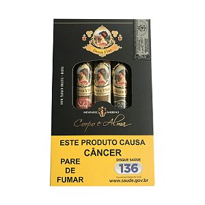 Charuto Dona Flor Corpo e Alma  Caixa c/ 3 Un.