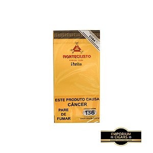Charuto Montecristo Puritos Caixa c/05 Unid.