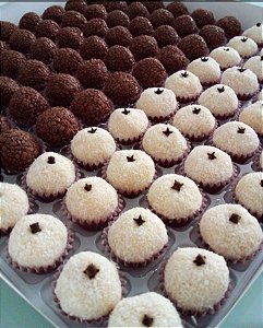 Cento Misto- Brigadeiro e Beijinho