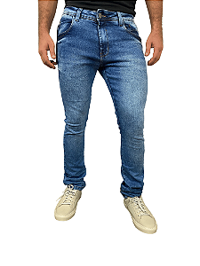 Calça Skinny Bolso Celular Laser