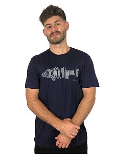 Camiseta Estampada Peixe