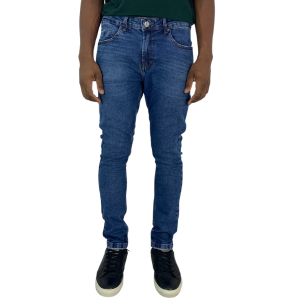 Calça Slim Bigode Laser