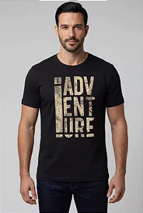 Camiseta Elaborada Adventure Mapa