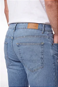 Calça Jeans Slim Destroyer Big Laser