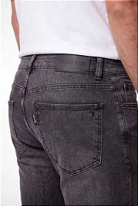 Calça Jeans Slim Black