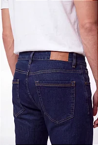 Calça Jeans Slim Destroyer Navy