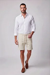 Bermuda Casual Elastico Portinari