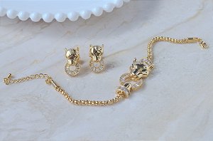 PULSEIRA PANTERA LUXO GOLD