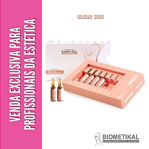 Biometikal Clear Skin - Clareador de Manchas (caixa com 6 ampolas de 4ml)