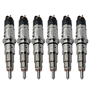 Kit 6 Injetores WTEK Cargo 1119 1319 1519 1719 816 Cummins ISB 4.5 0445120161