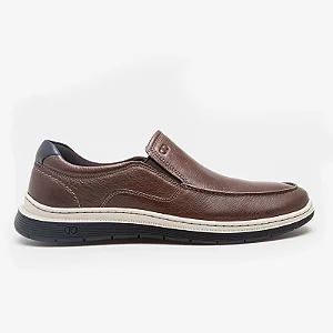 MOCASSIM LEAVE SLIP CONHAQUE DEMOCRATA
