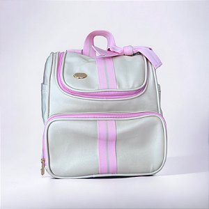 MOCHILA LUXO PINGENTE ROSA