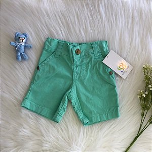 BERMUDA BABY COLLOR VERDE