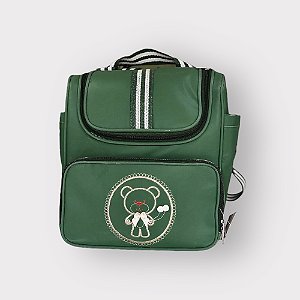 Mochila Urso Multifuncional Unissex Verde Militar