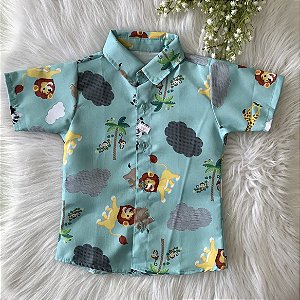 Camisa Temática Safari Baby