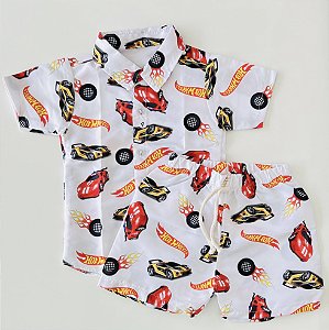 Conjunto Mauricinho Hotwheels Carros