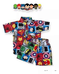 Conjunto Mauricinho Heróis