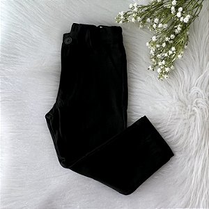 Calça Esport Infantil Preto Sarja
