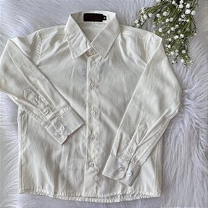 Camisa Infantil ML Champanhe