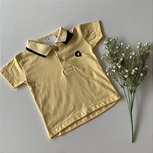 Gola Pólo Infantil masculina Amarela