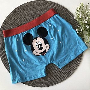 Cueca Infantil Mickey Azul