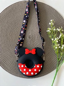 Bolsa Silicone Minnie Vermelha