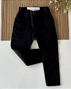 Calça Esport Infantil Acetinado Preta