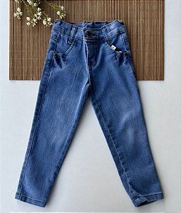 Calça Infantil Masculina Jeans Delave