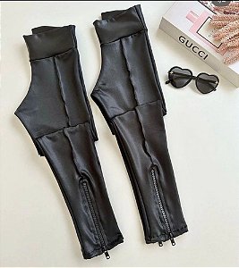 Calça Cirre Ziper Preta