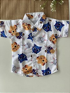 Camisa Temática Bolo Fofos Branca