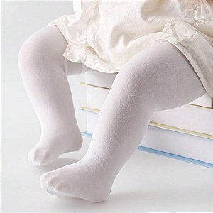 Meia Calça Bebê Trifil Fio 40 Branca