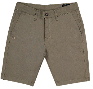Bermuda Infantil Essencial Color Caqui Ogochi