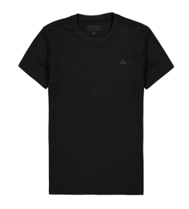 Camiseta Infantil Básica Ogochi Preta
