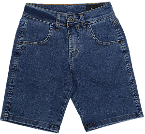 Bermuda Infantil Jeans Básica Ogochi