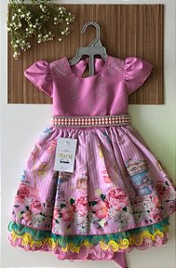 Vestido Infantil Circo