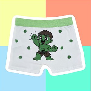 Cueca Box Infantil HULK