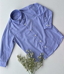 Camisa Infantil Essencial Azul Ogochi
