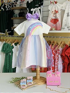 Vestido Natural Butter Tule Cinti